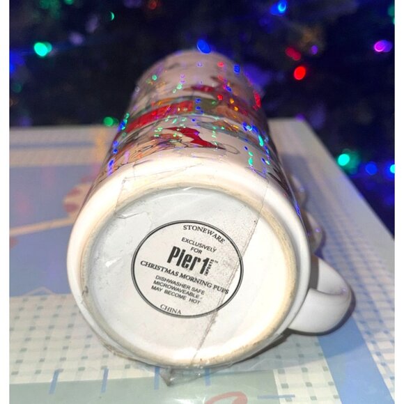 Stackable Christmas Dog-Themed Ceramic Mugs Set Of 4 (No Metal Rack) - Picture 14 of 14